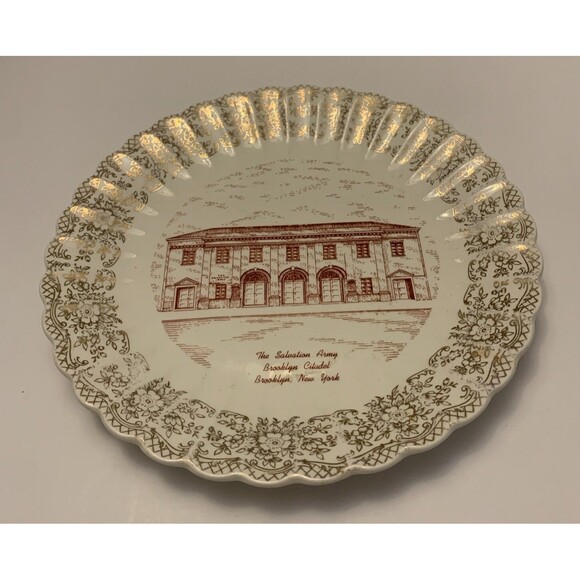 The Salvation Army Brooklyn Citadel - World Wide Art Studios Plate - Picture 1 of 4